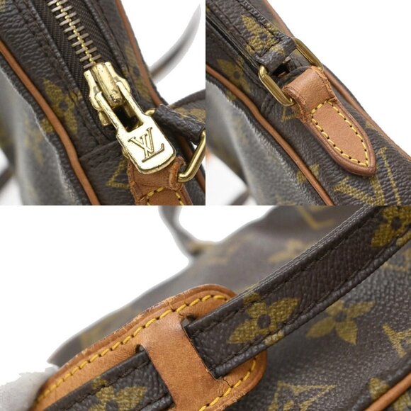 LOUIS VUITTON LV Mini Danube Shoulder Bag Monogram Leather Brown M45268 64EE895 - Picture 8 of 14